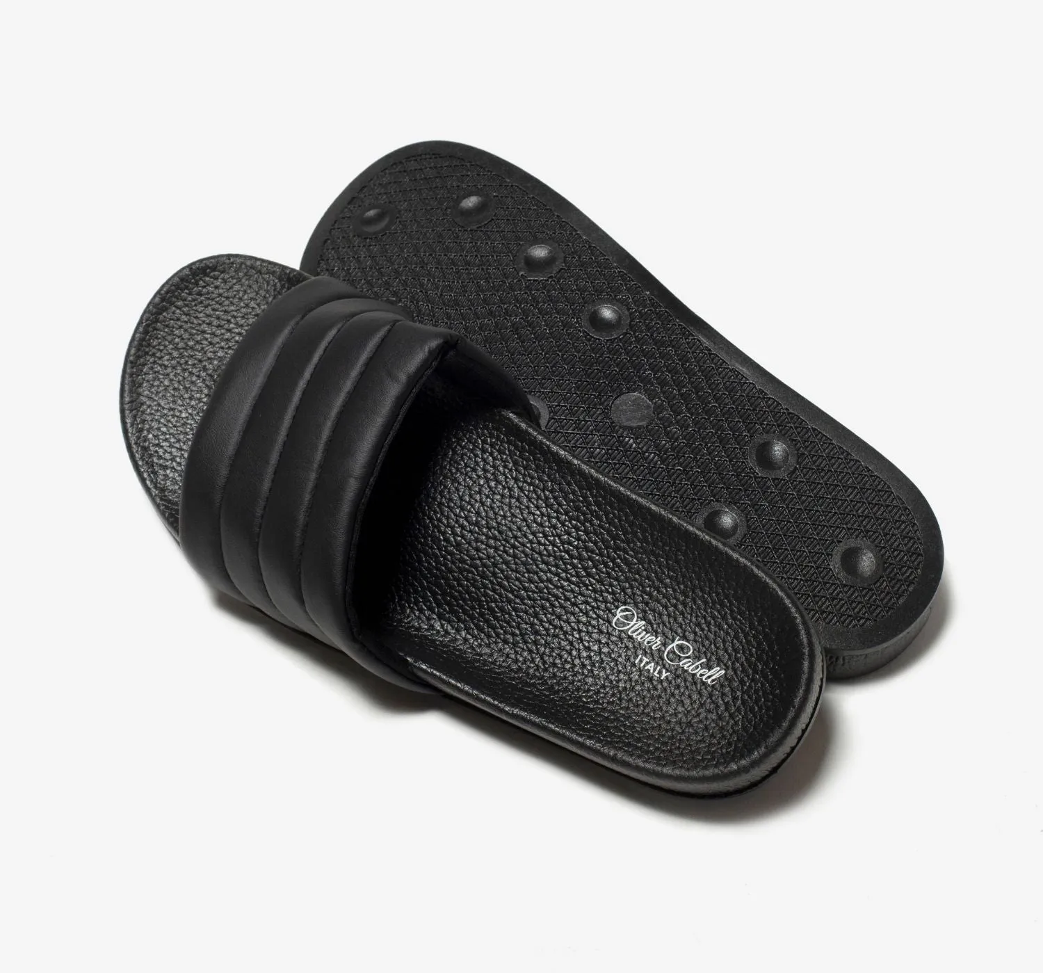 Vegan Slides | Black sold by Oliver Cabell product image thumbnail 3