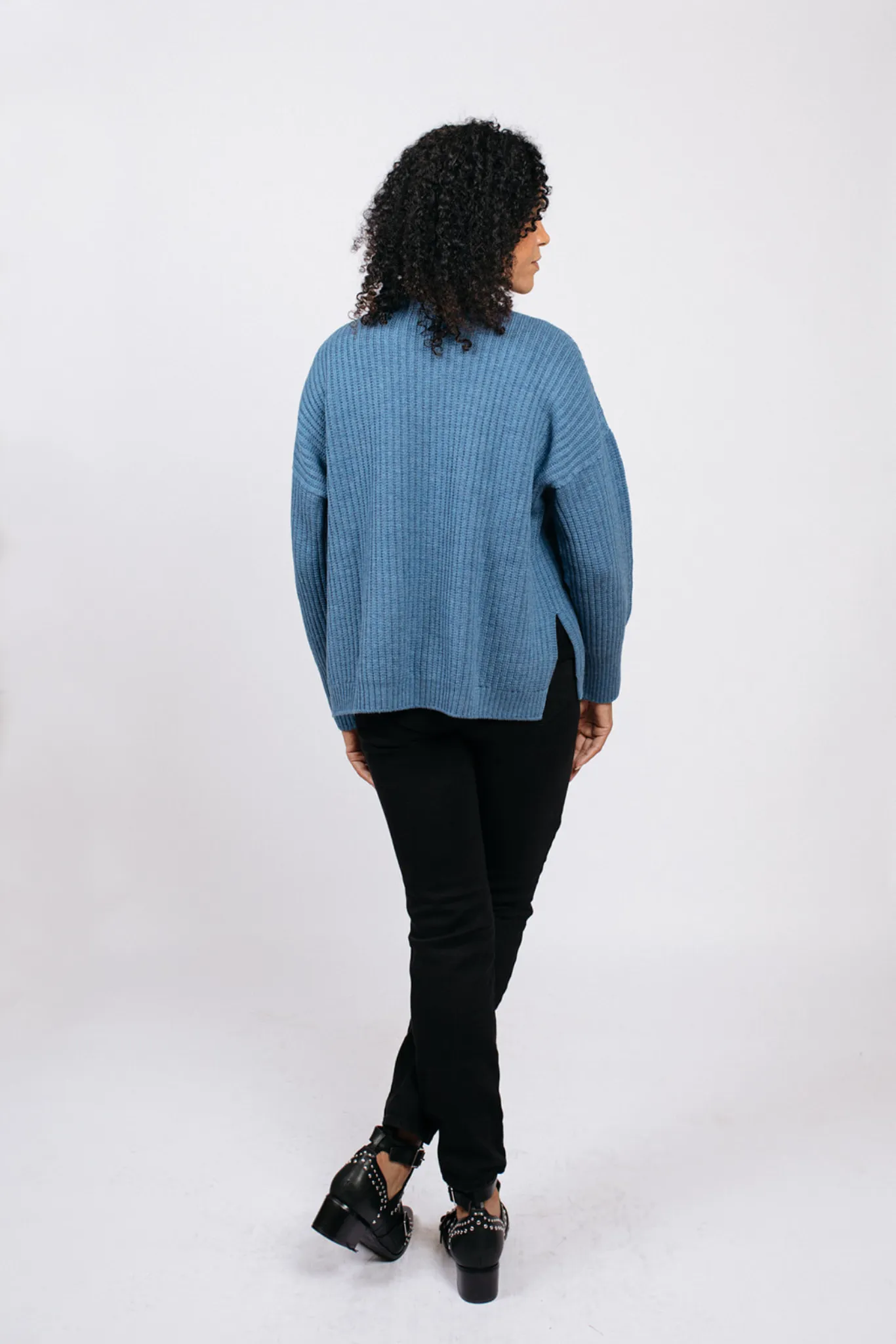 Annie Wool Crew Neck Sweater sold by Birdie & Claire product image thumbnail 2