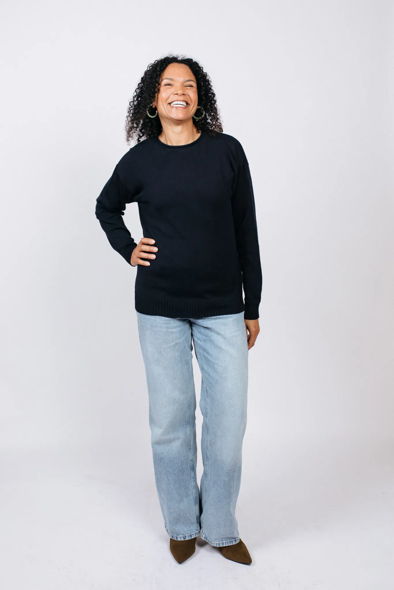 Rachel Crew Neck Sweater sold by Birdie & Claire product image thumbnail 2