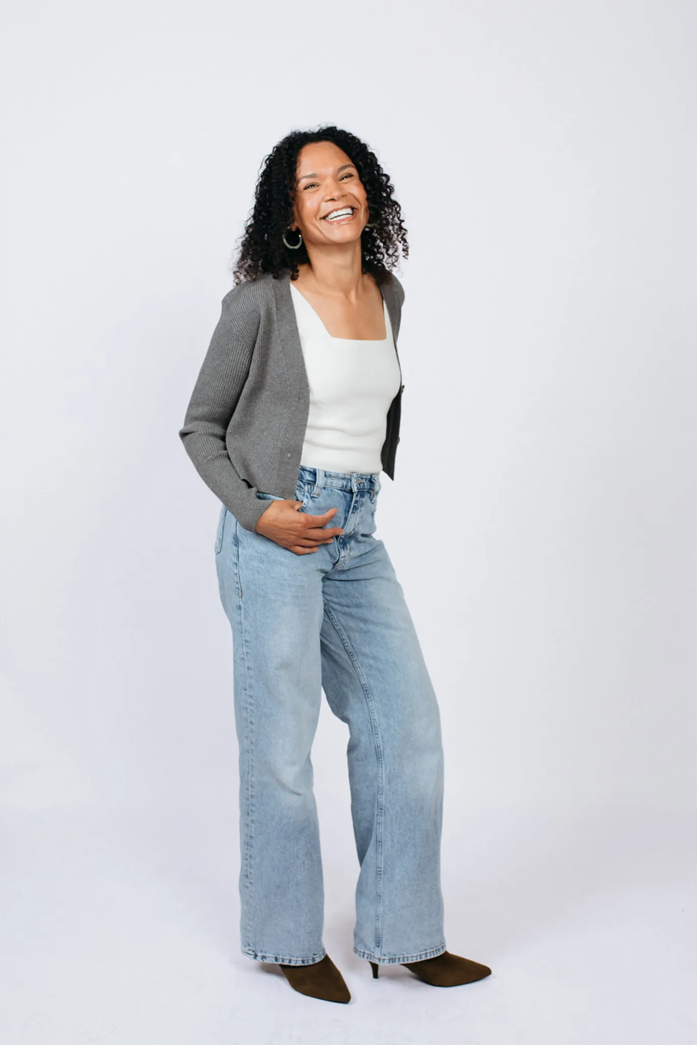 Dana Cropped Sweater sold by Birdie & Claire product image thumbnail 2