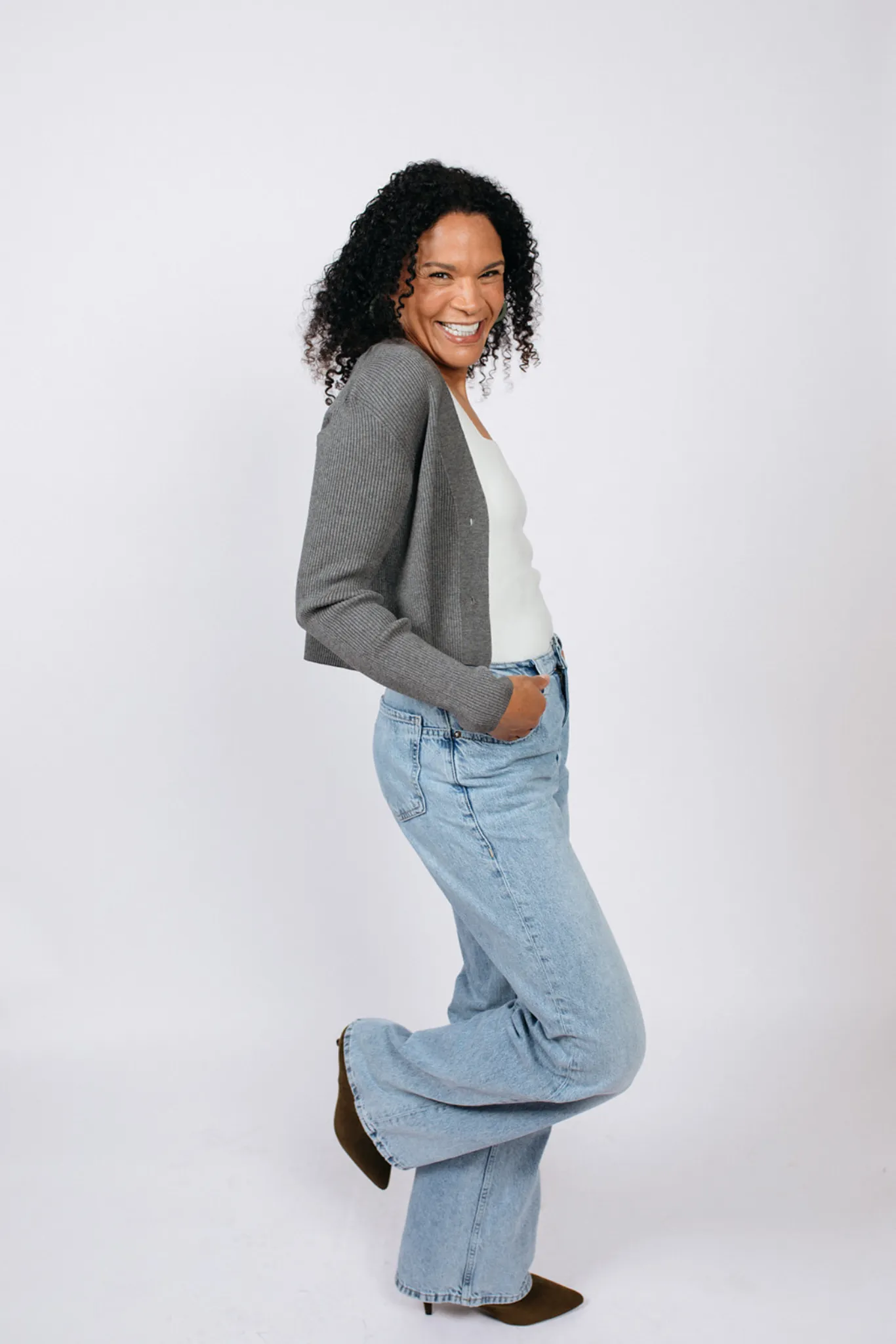 Dana Cropped Sweater sold by Birdie & Claire product image thumbnail 4