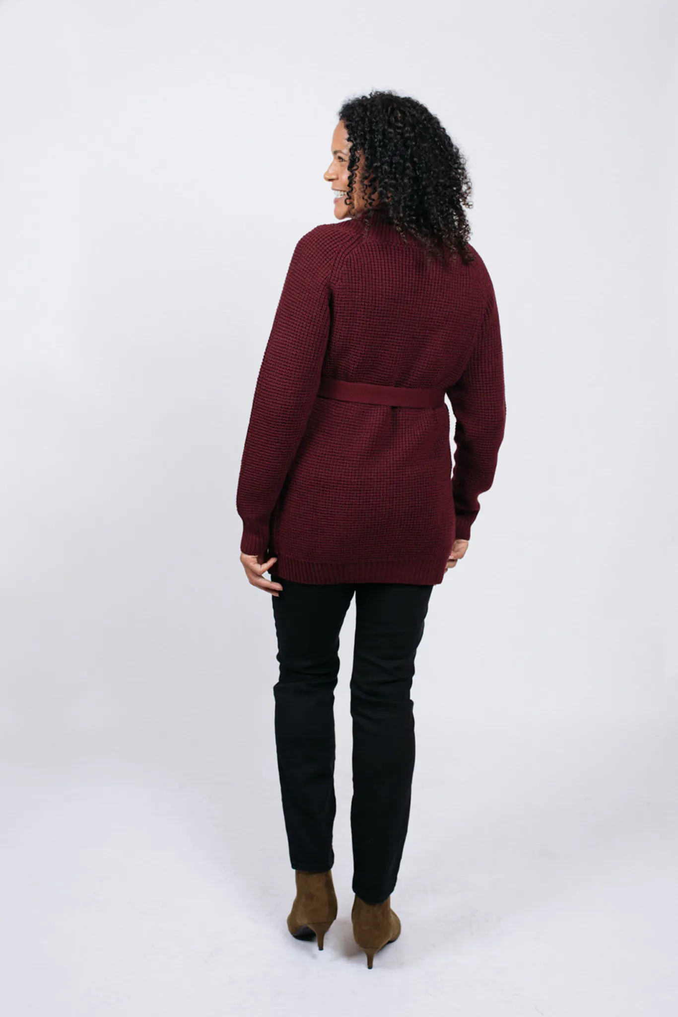 Kim Wrap Sweater sold by Birdie & Claire product image thumbnail 2