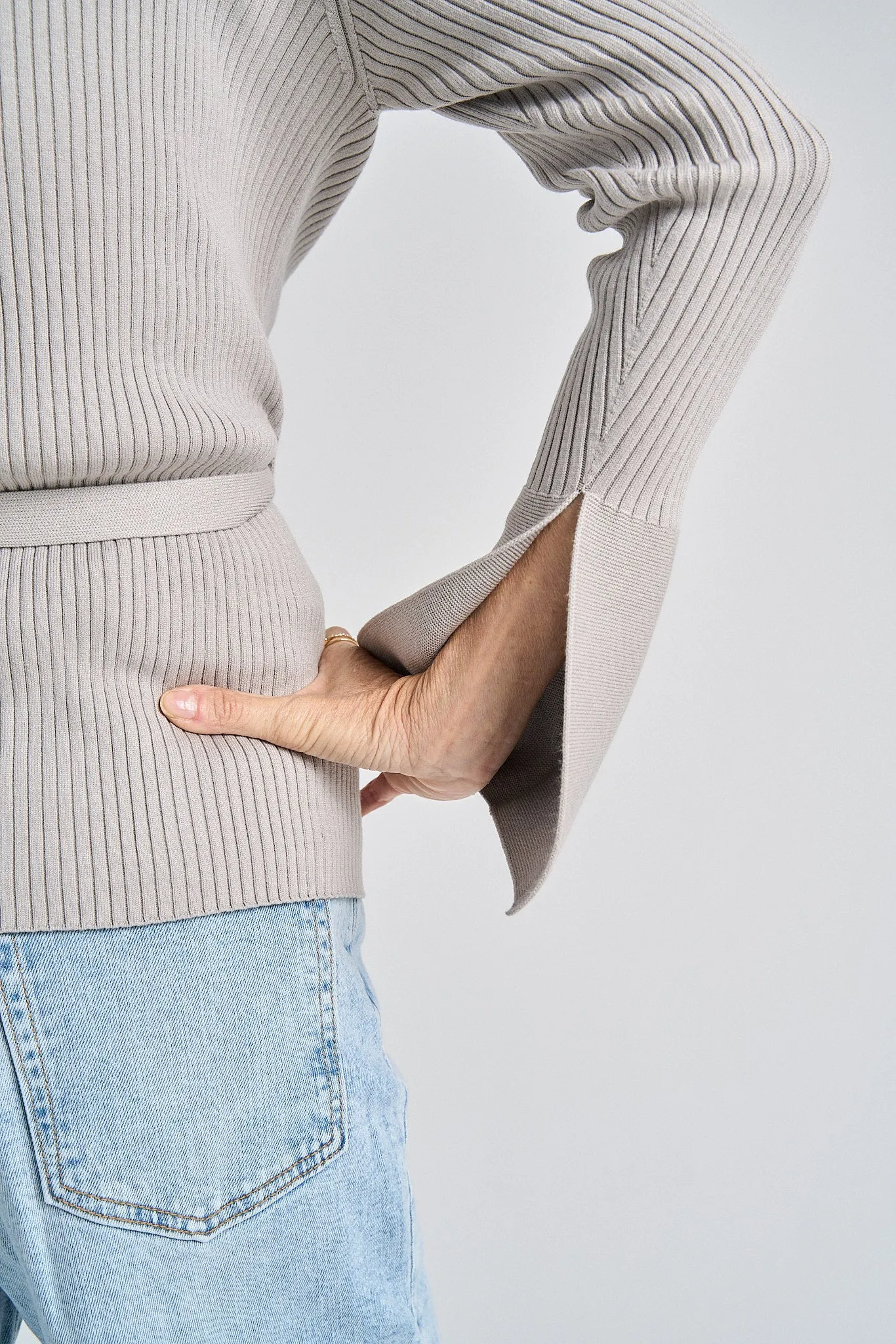 Donna Wrap Sweater sold by Birdie & Claire product image thumbnail 2