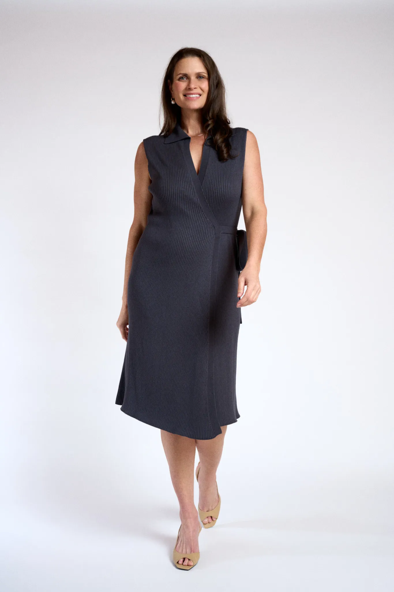 Kayla Wrap Dress sold by Birdie & Claire product image thumbnail 5