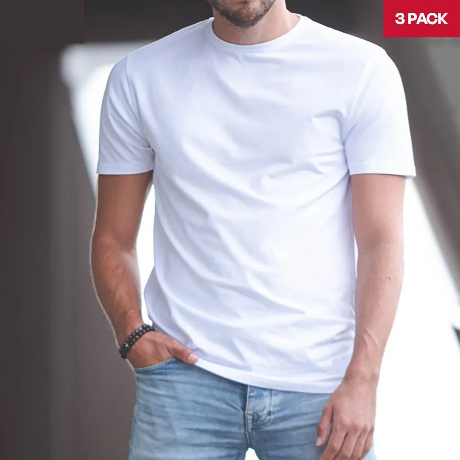 Steve's 3 pack Crew Neck Wit sold by LebasQ product image thumbnail 3