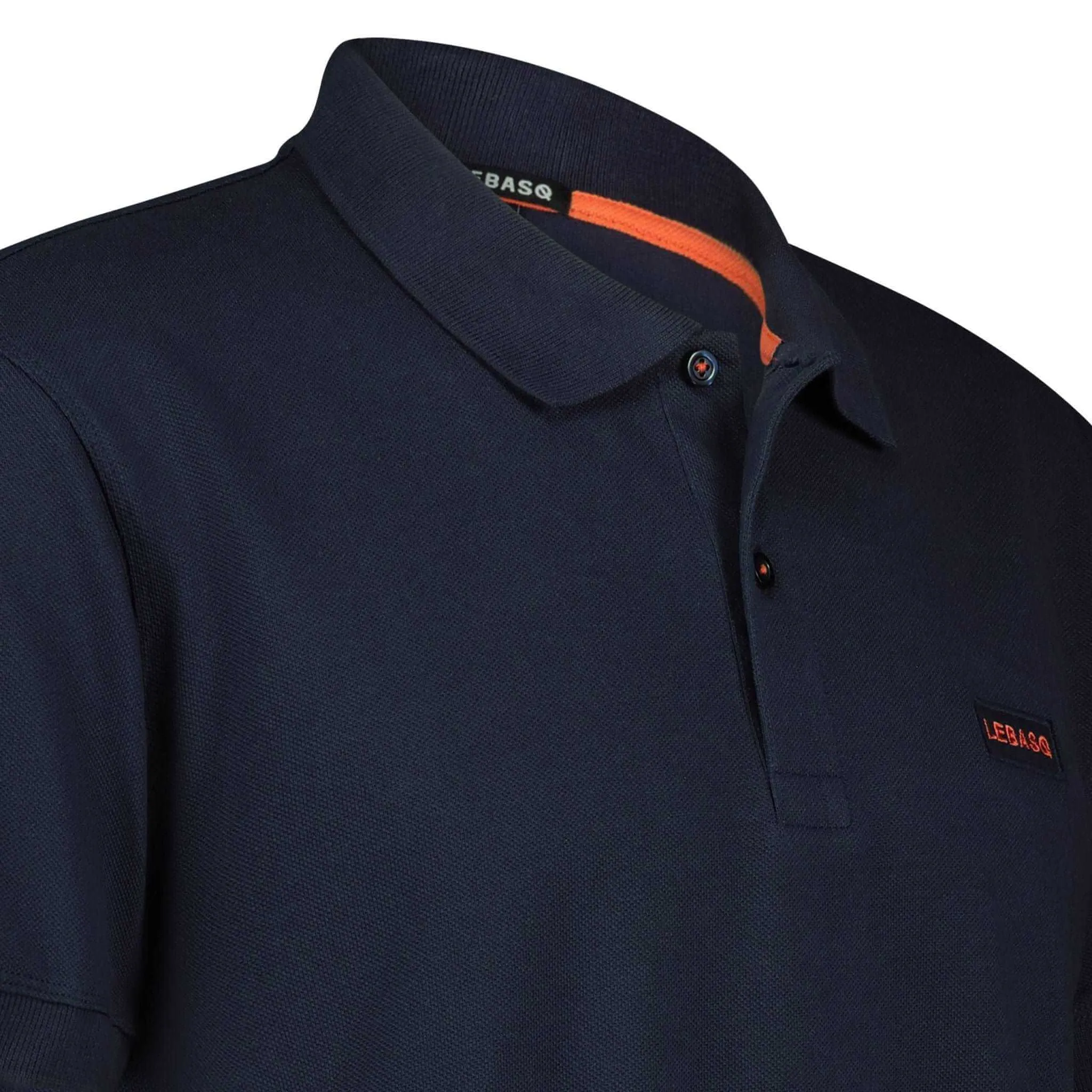 Chet's Piqué Polo Navy sold by LebasQ product image thumbnail 4