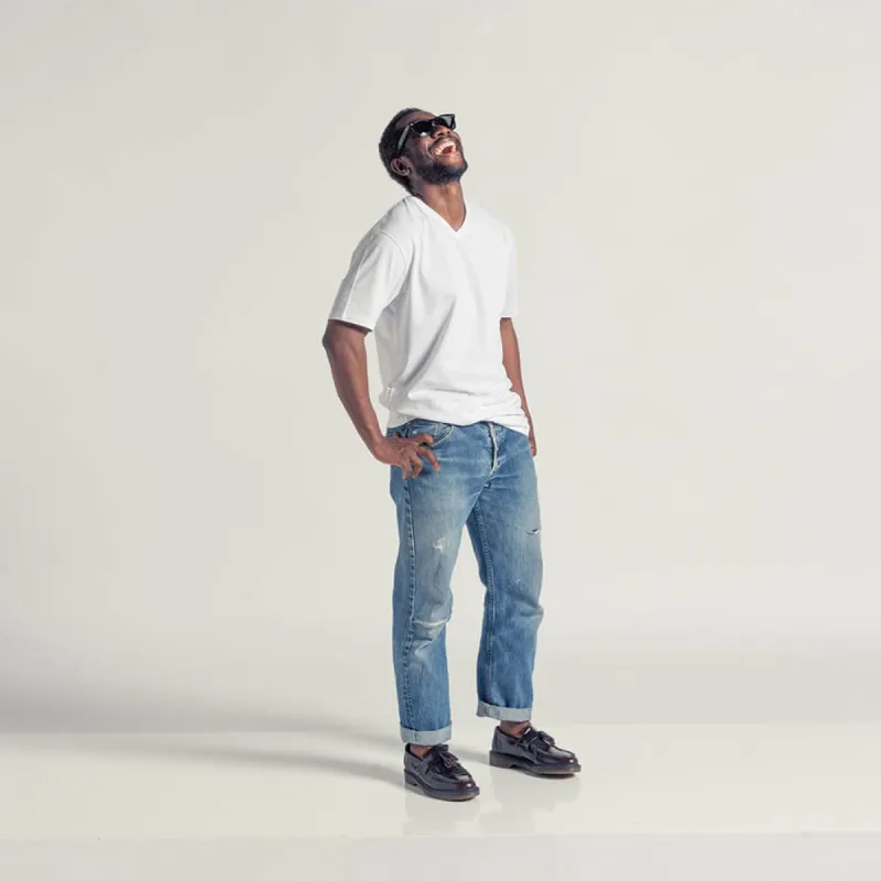 James' 3 pack V Neck White sold by LebasQ