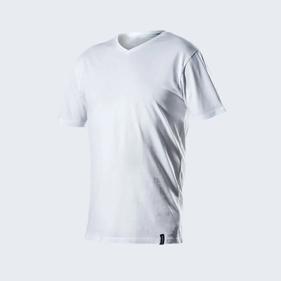 James' 3 pack V Neck White sold by LebasQ product image thumbnail 2
