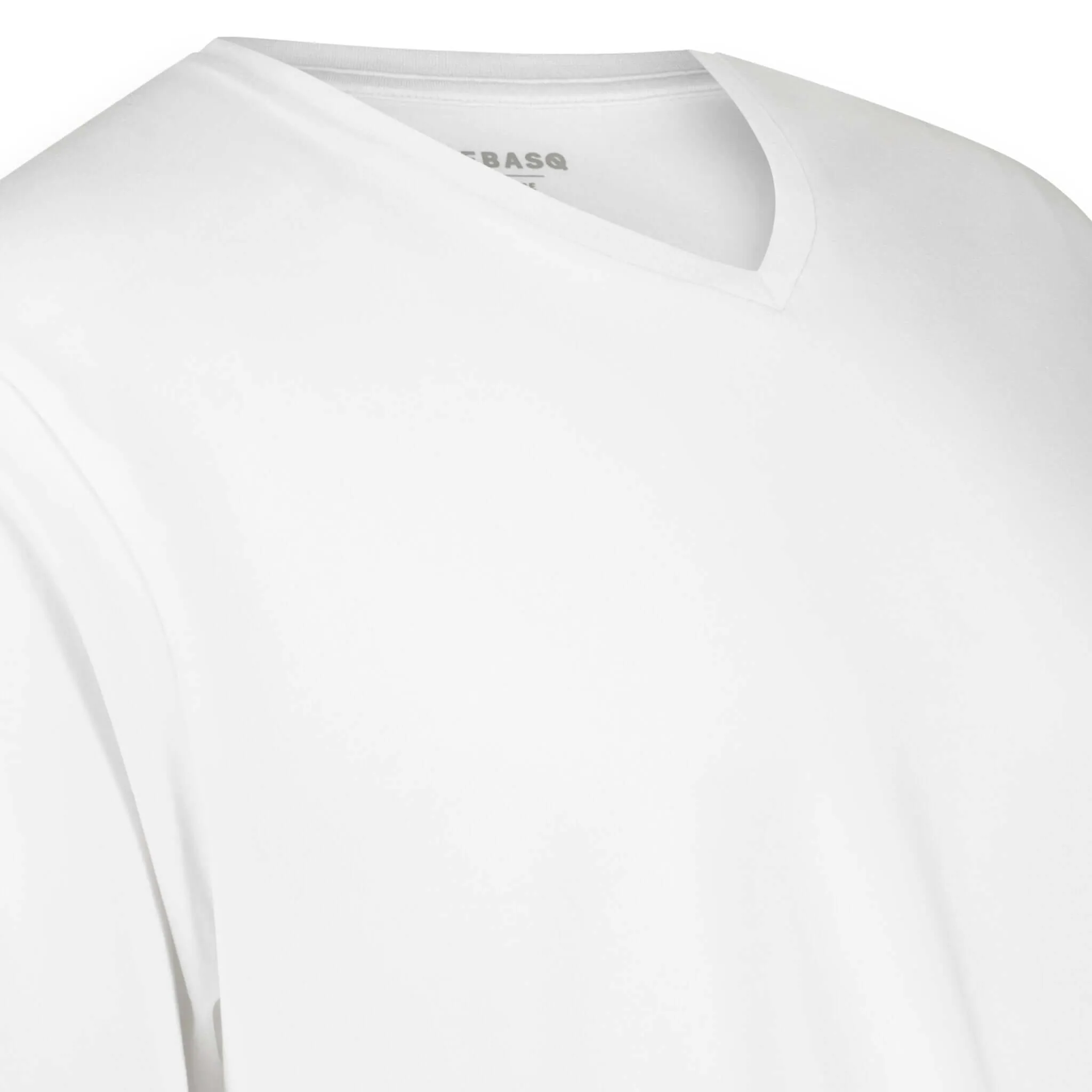 Davis’ V Neck White 6 Pack sold by LebasQ product image thumbnail 4