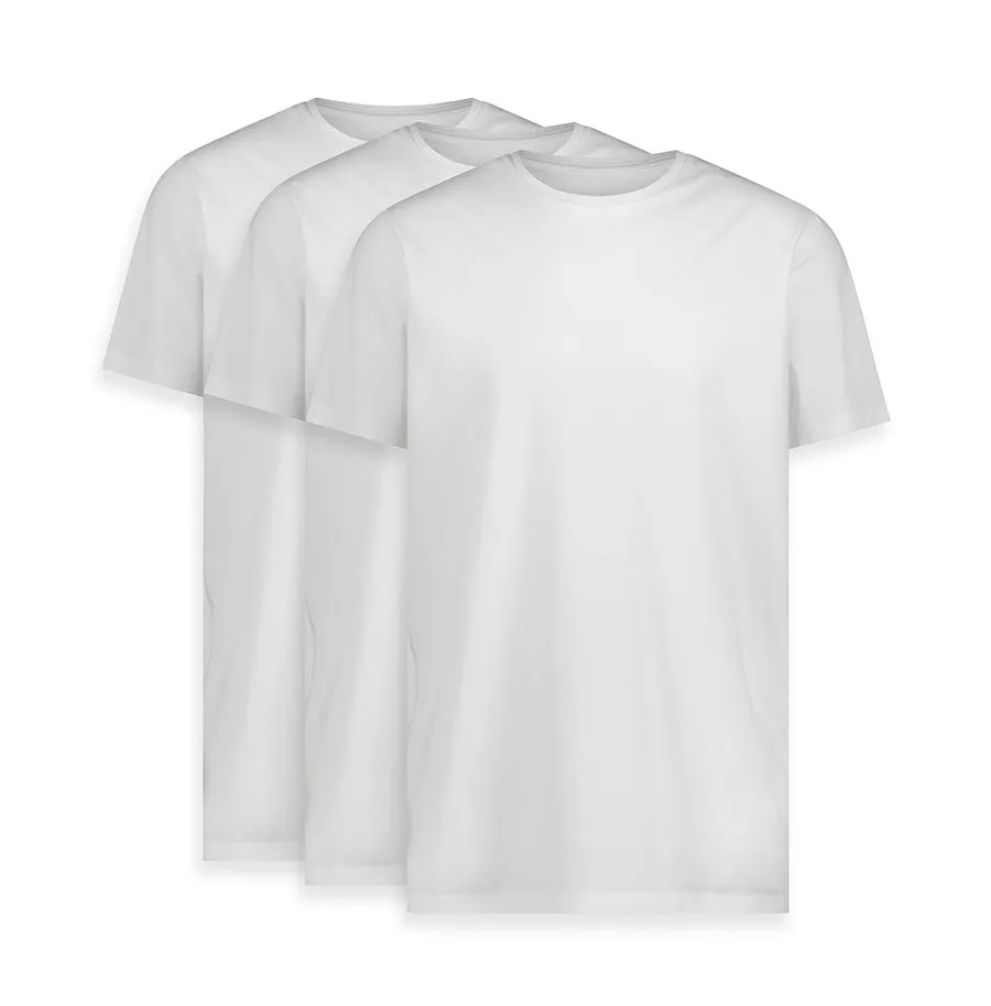 Charlie's Crew Bamboo White 3 pack - Slim fit sold by LebasQ product image thumbnail 2