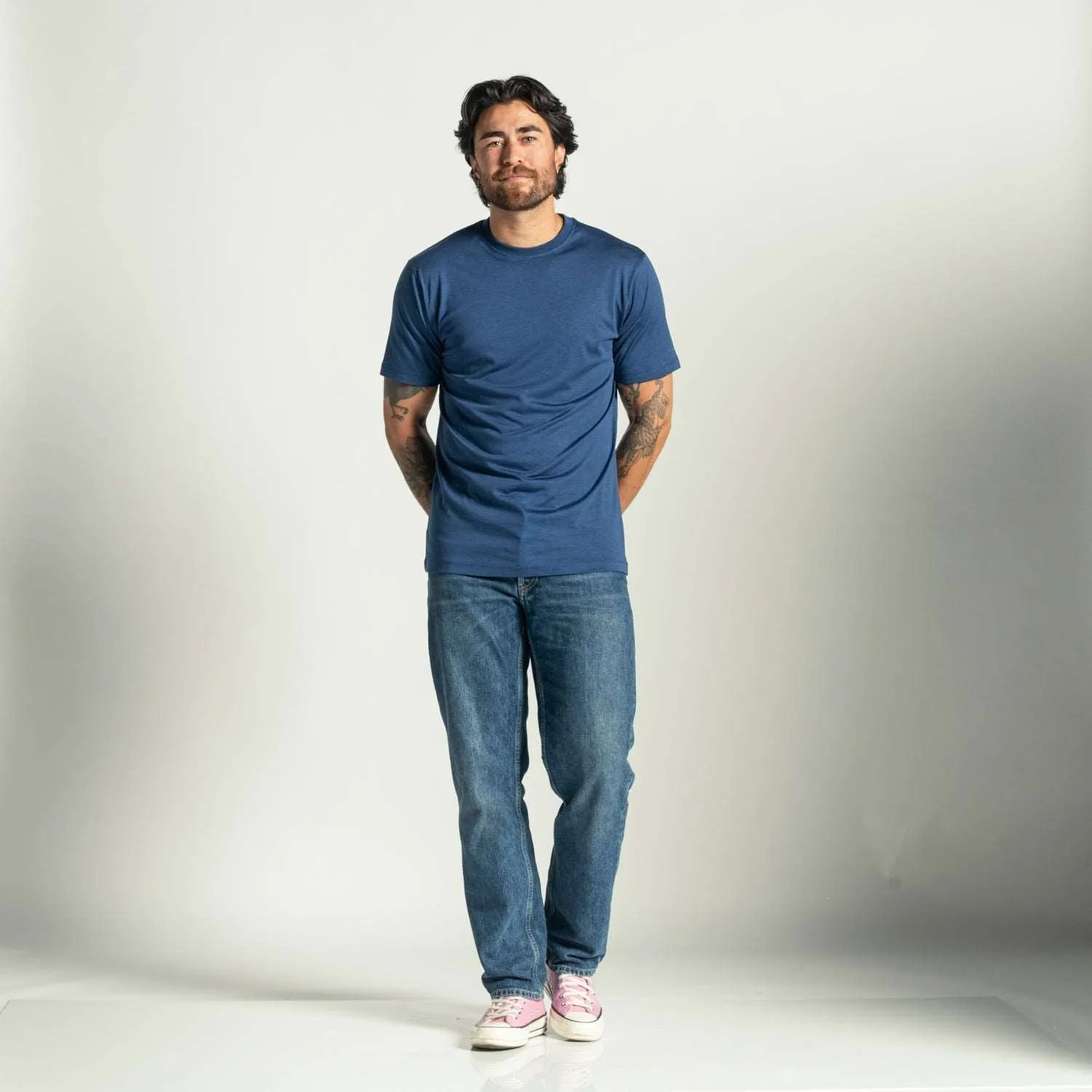 Ray’s Crew — Tencel™ & bio-katoen | Ronde hals, Regular Fit sold by LebasQ