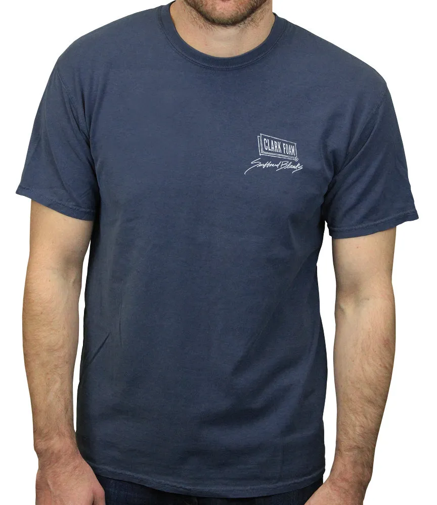 Clark Foam Color Sketch T-Shirt sold by Malibu Shirts product image thumbnail 3