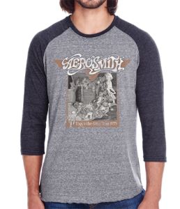 Aerosmith Toys in the Attic Tour 1975 Unisex T-Shirt sold by Malibu Shirts