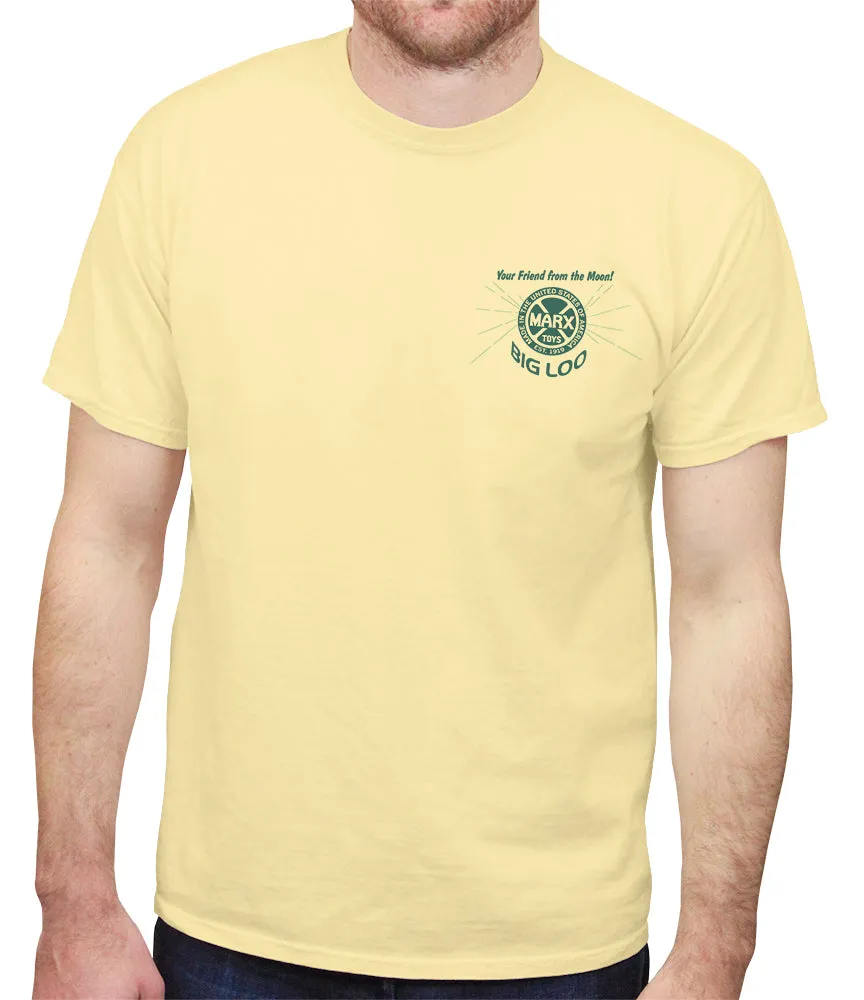 "Big Loo" Your Friend from the Moon Retro T-shirt sold by Malibu Shirts product image thumbnail 3