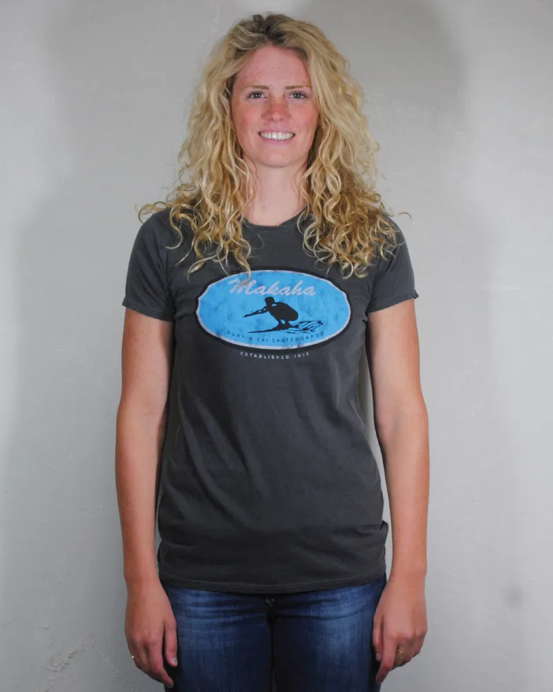 Makaha Skateboards Ladies' T-Shirt sold by Malibu Shirts product image thumbnail 2