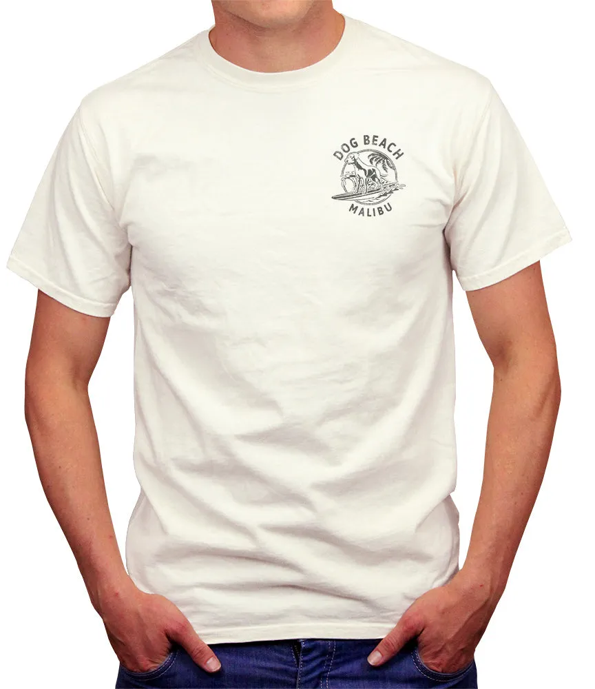 Dog Beach Malibu T-Shirt sold by Malibu Shirts product image thumbnail 3