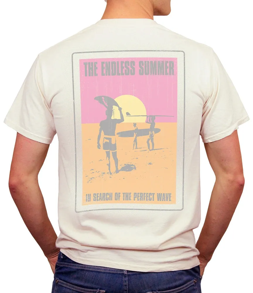 The Endless Summer Men's T-Shirt sold by Malibu Shirts
