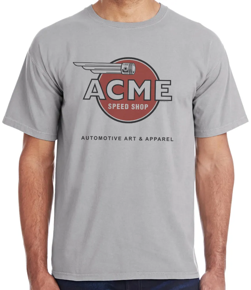Acme Speed Shop Circle Logo T-Shirt sold by Malibu Shirts