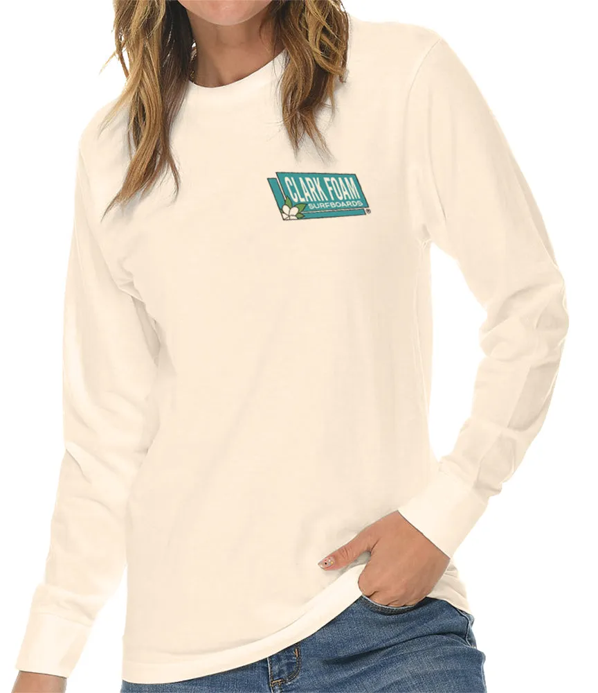 Clark Foam Wahine Long Sleeve T-Shirt sold by Malibu Shirts product image thumbnail 3