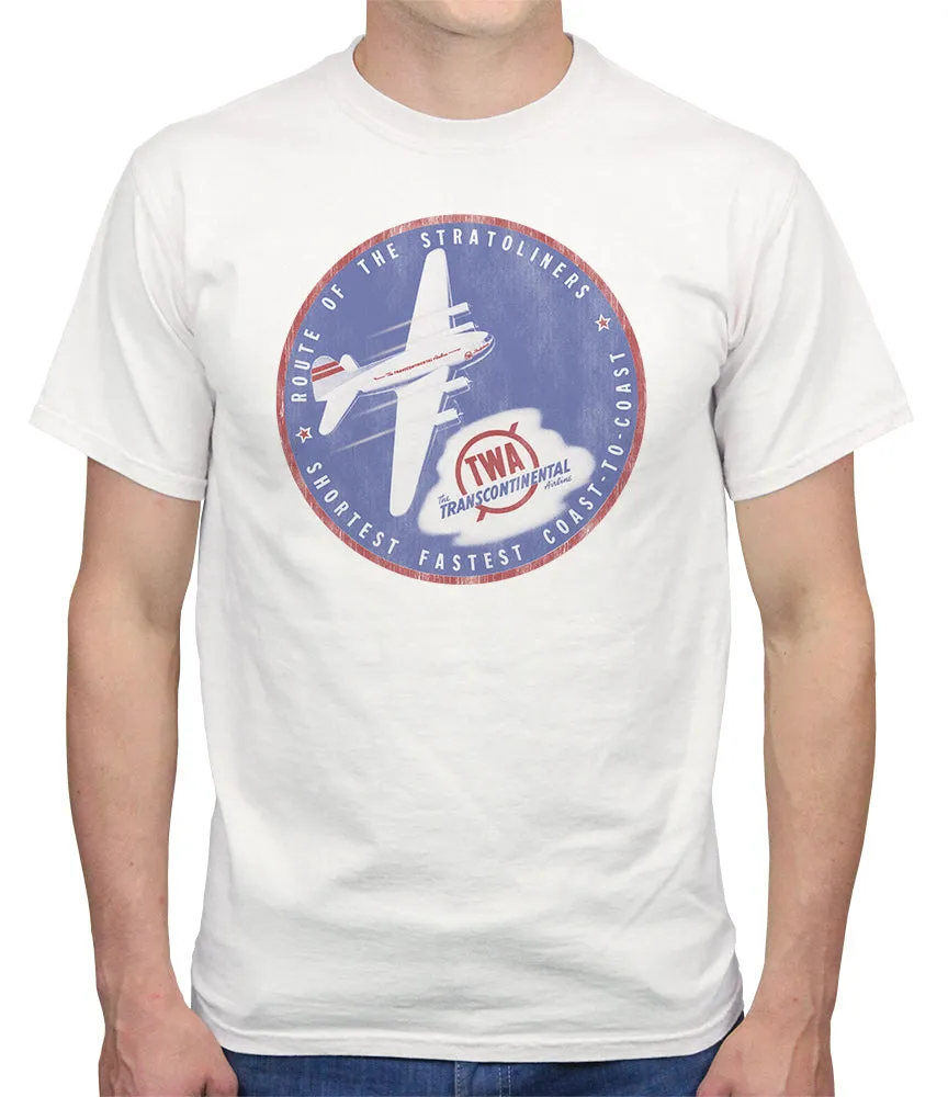 TWA Logo T-Shirt sold by Malibu Shirts