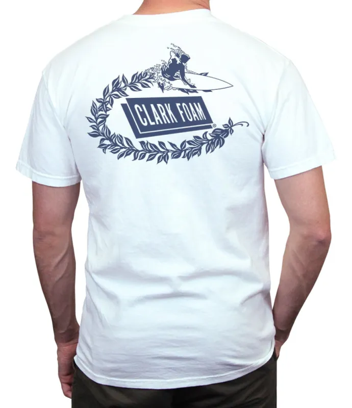 Clark Foam Seaweed Men's T-Shirt made by Malibu Shirts