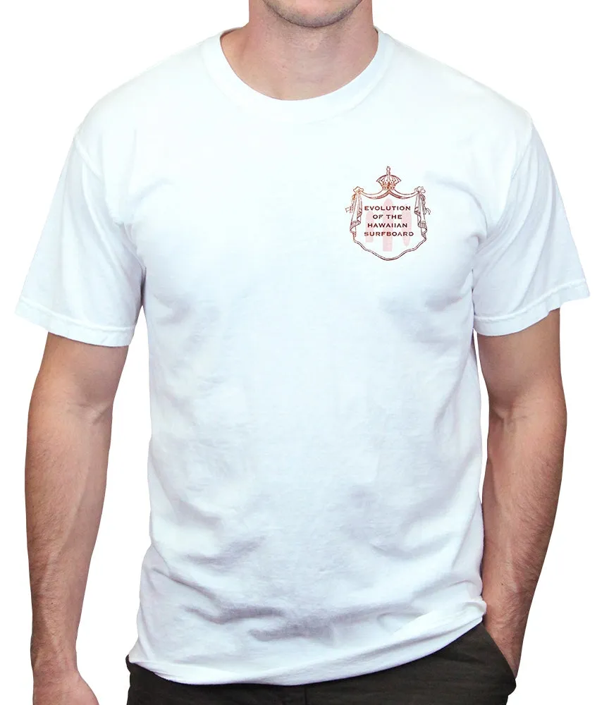 Evolution of the Surfboard Men's Shirt sold by Malibu Shirts product image thumbnail 3