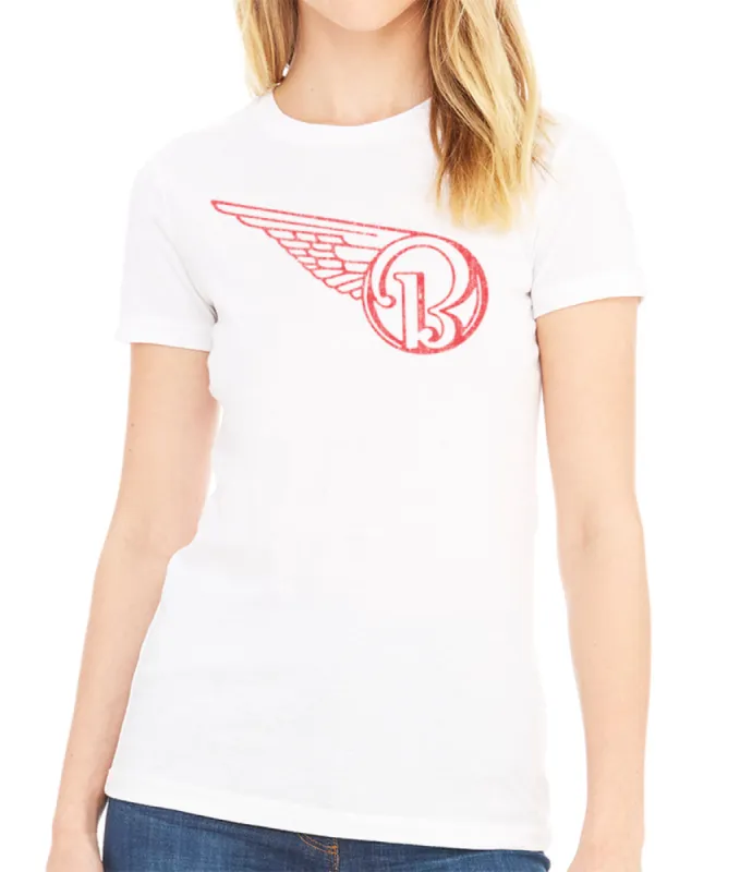 Beechcraft Wing Women's T-Shirt made by Malibu Shirts