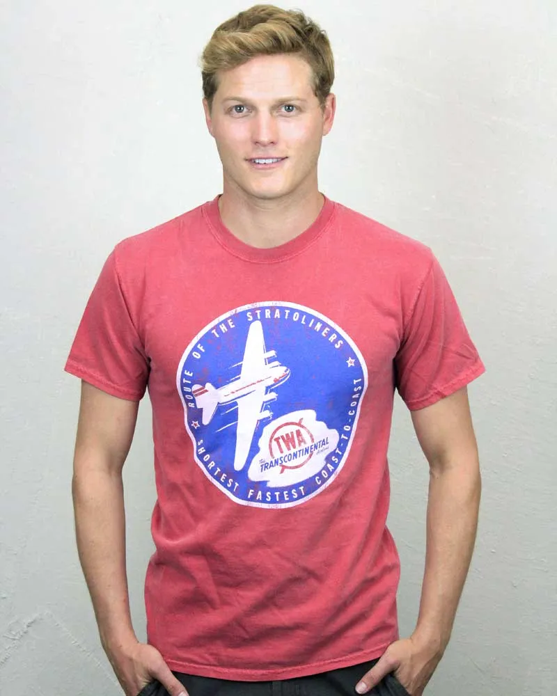 Trans World Airlines Men's Shirt sold by Malibu Shirts