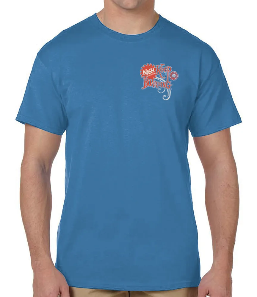 Nash Keep on Boarding Retro T-Shirt sold by Malibu Shirts product image thumbnail 3