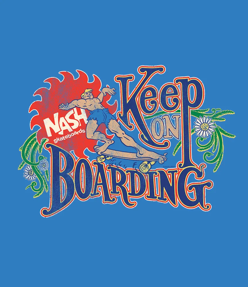 Nash Keep on Boarding Retro T-Shirt sold by Malibu Shirts product image thumbnail 2