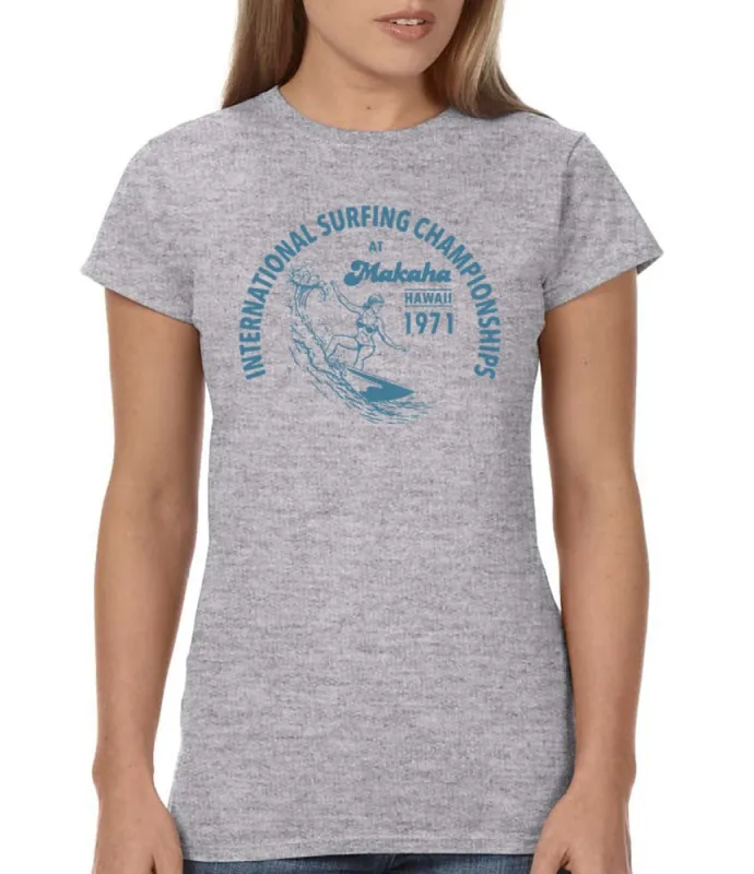 5 &10 Makaha ISC 71 Women's T-Shirt sold by Malibu Shirts