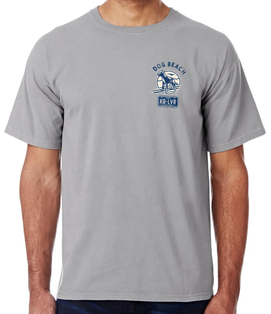 Dog Beach K9 Lover T-Shirt sold by Malibu Shirts product image thumbnail 3