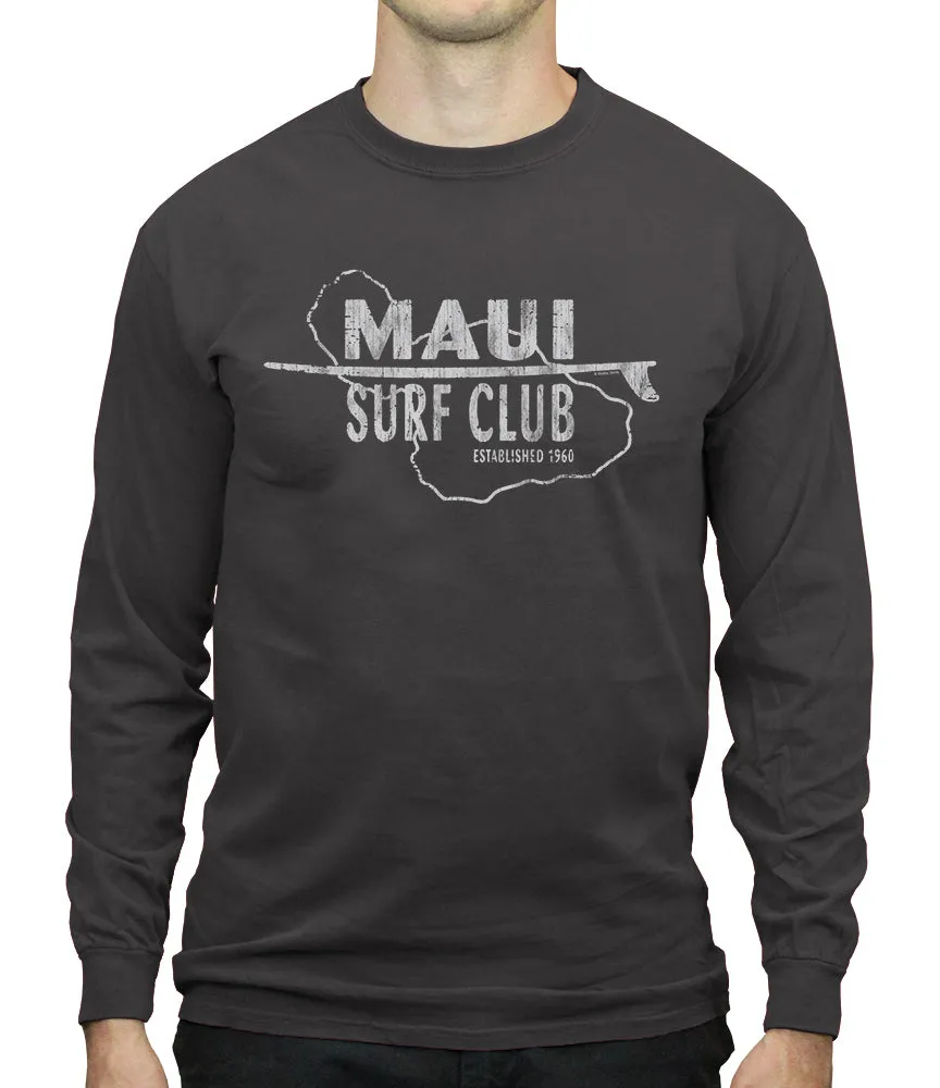 Maui Surf Club Long Sleeve T-Shirt sold by Malibu Shirts