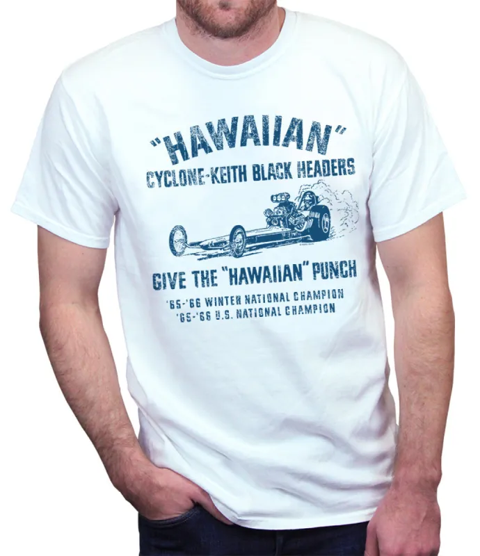 The Hawaiian Cyclone Men's Shirt made by Malibu Shirts