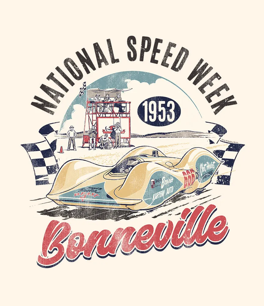 Bonneville Streamliner T-Shirt sold by Malibu Shirts product image thumbnail 2
