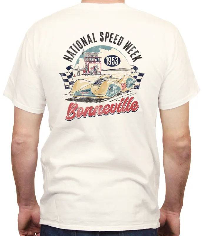 Bonneville Streamliner T-Shirt sold by Malibu Shirts
