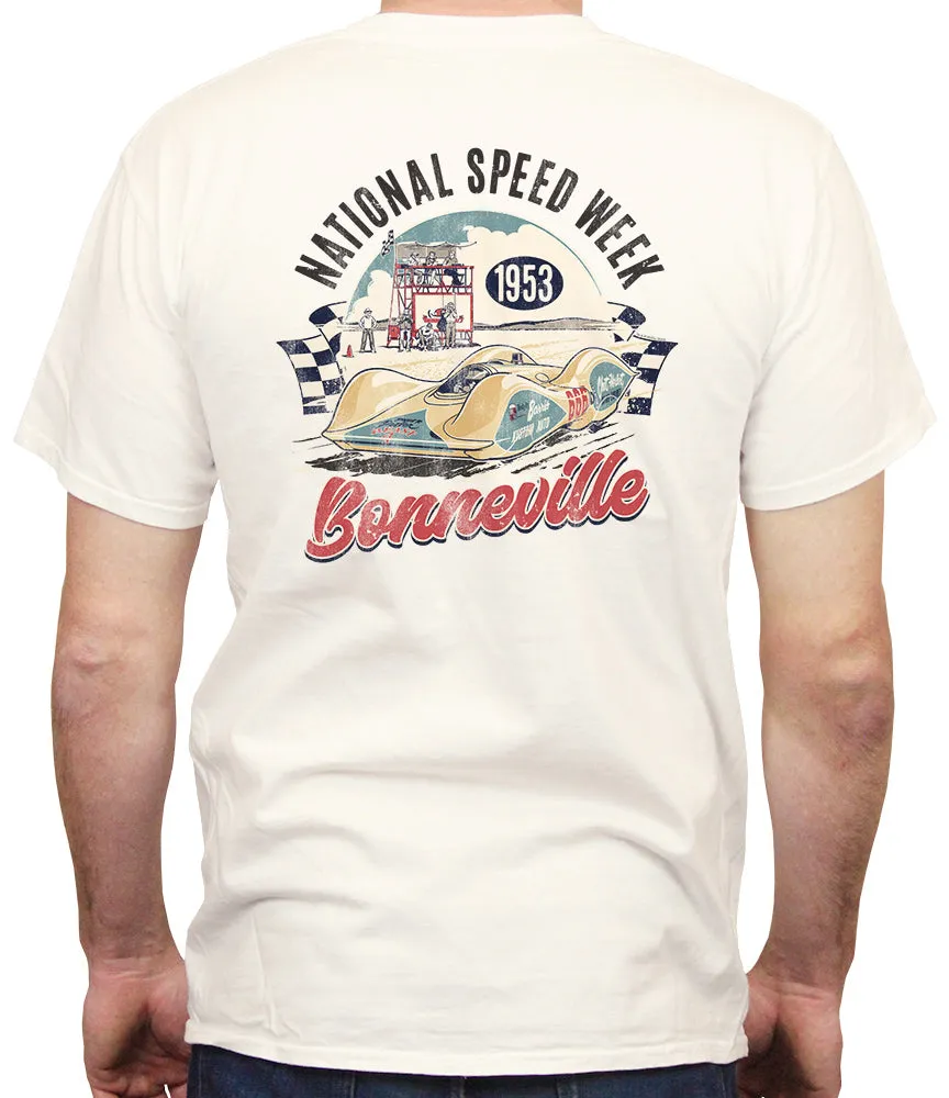 Bonneville Streamliner T-Shirt sold by Malibu Shirts