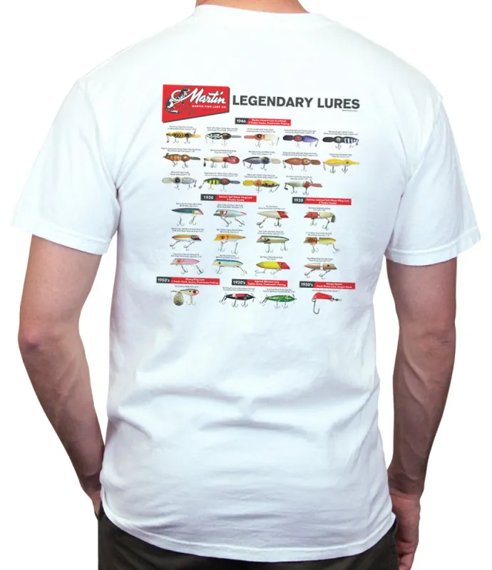 Martin Legendary Lures Collection T-Shirt sold by Malibu Shirts