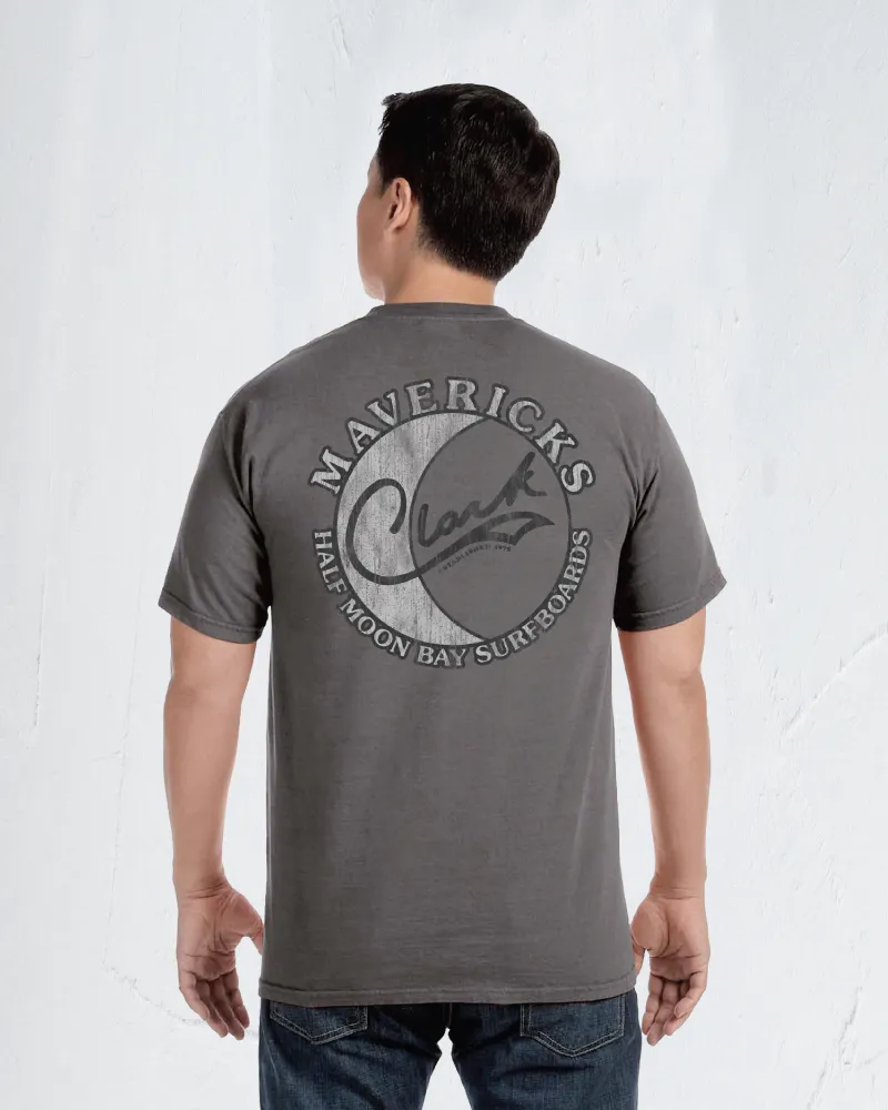 Jeff Clark Maverick's T-Shirt sold by Malibu Shirts