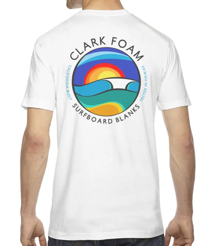 Clark Foam 1961 Wave at Sunset made by Malibu Shirts
