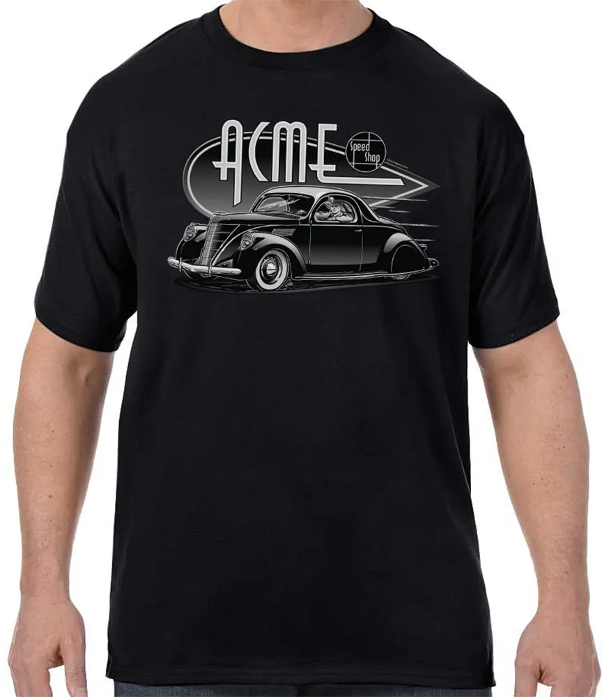 Acme Speed Shop 1937 Zephyr T-Shirt sold by Malibu Shirts