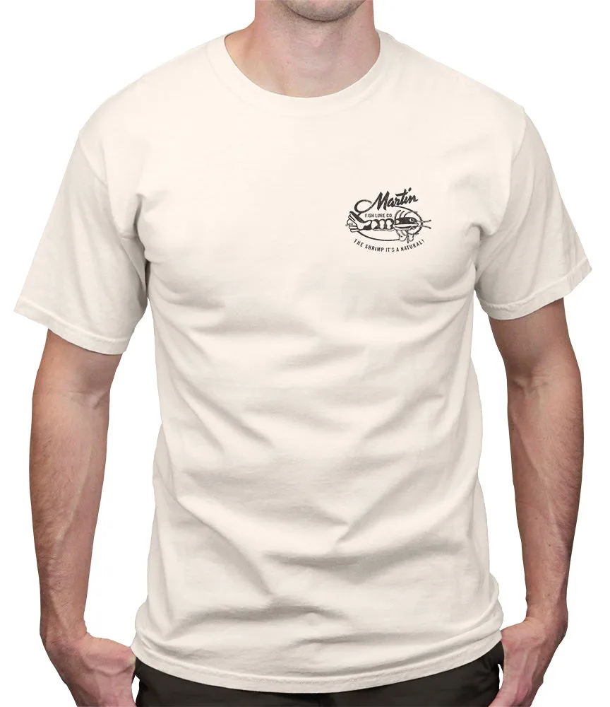 Martin Shrimp Earn Your Stripes T-Shirt sold by Malibu Shirts product image thumbnail 3