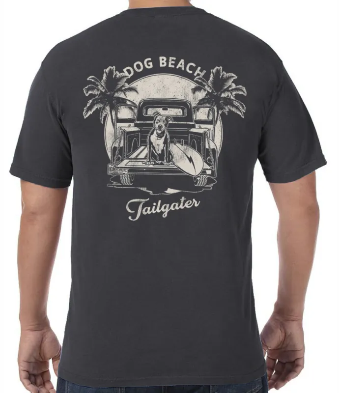 Dog Beach Tailgater T-Shirt sold by Malibu Shirts