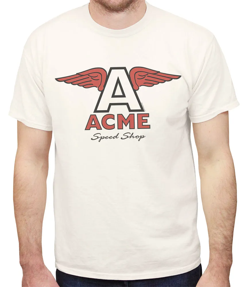 Acme Speed Shop Flying A T-Shirt sold by Malibu Shirts