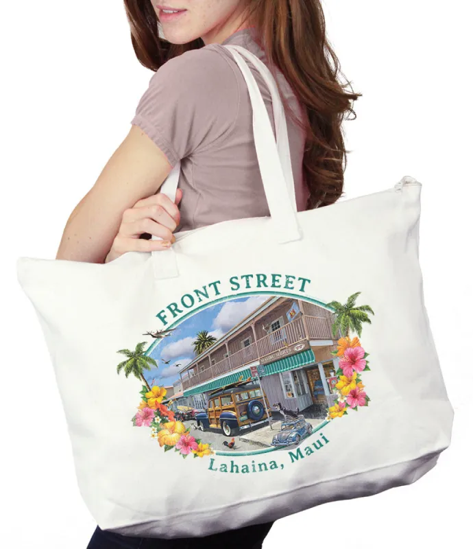Front Street Zip Tote sold by Malibu Shirts