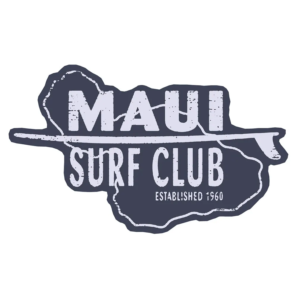 Maui Surf Club Sticker sold by Malibu Shirts