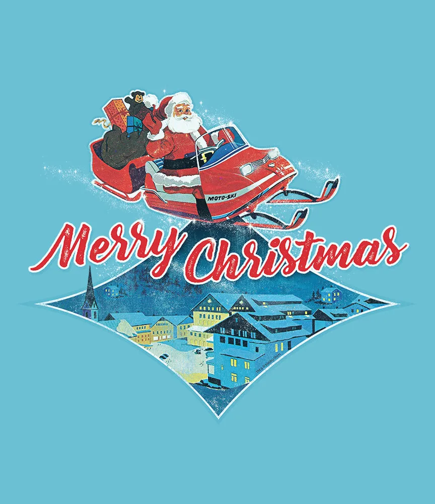 Santa's Moto Ski T-Shirt sold by Malibu Shirts product image thumbnail 2