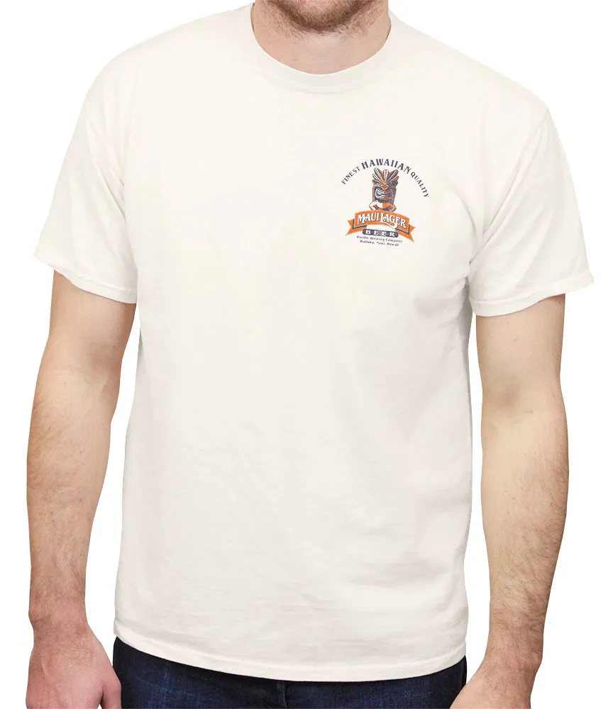 Maui Lager Tiki T-Shirt sold by Malibu Shirts product image thumbnail 3
