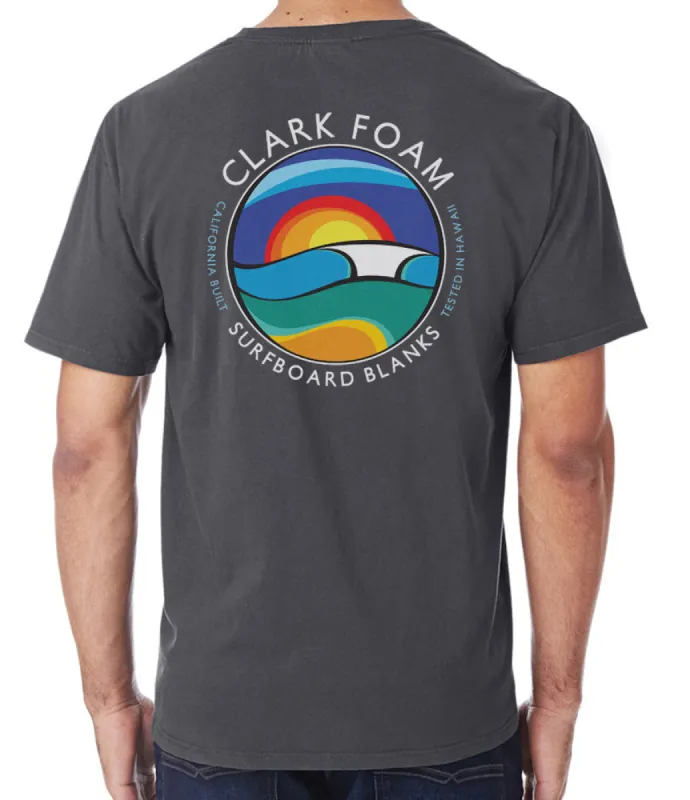 Clark Foam Wave at Sunset 2 made by Malibu Shirts