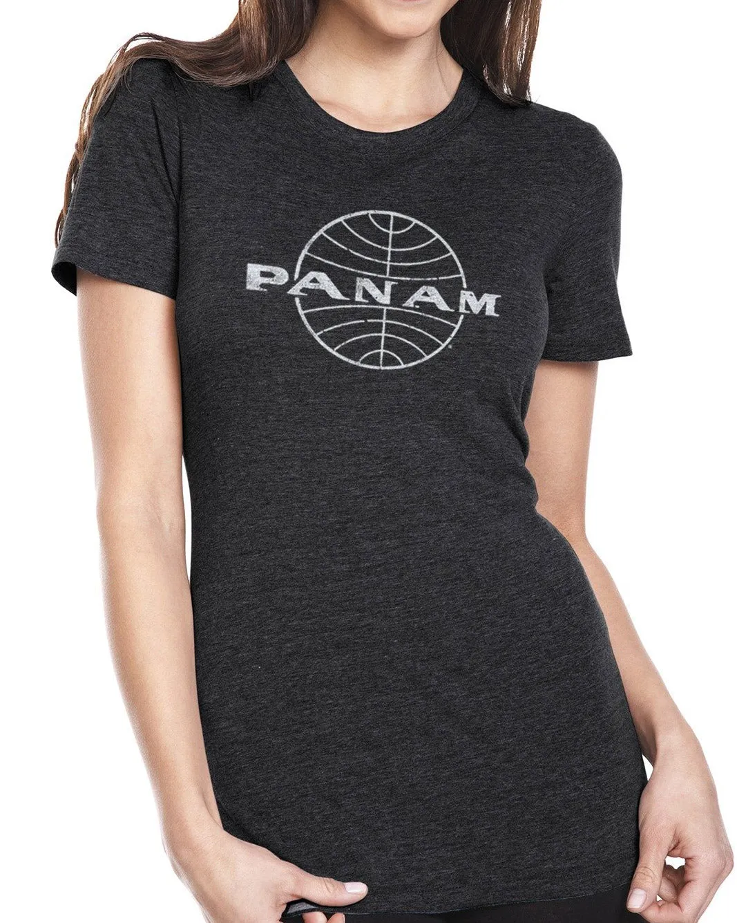 Pan Am Globe Black T-Shirt sold by Malibu Shirts